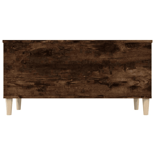 Mesa de Centro, Mesa baixa, 90x44,5x45 cm derivados madeira carvalho fumado