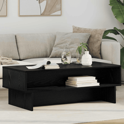 Mesa de Centro, Mesa baixa, Carvalho Preto 100 x 46 x 35 cm