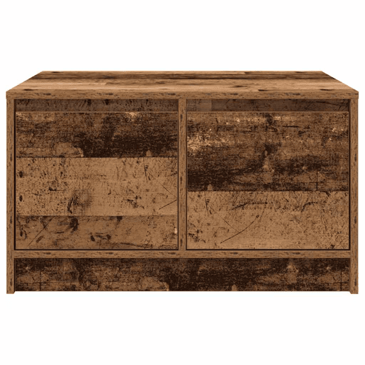 Mesa de Centro, Mesa baixa, com gavetas 70,5x70x40 cm madeira velha