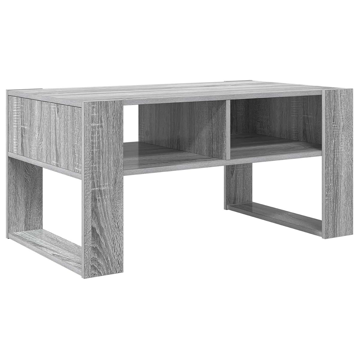 mesa de cafe - mesa de centro - mesa baja gris sonoma 92 x 53 x 45 cm madera de ingenieria