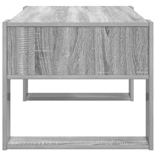Mesa de Centro, Mesa baixa, Cinza Sonoma 92 x 53 x 45 cm Madeira processada