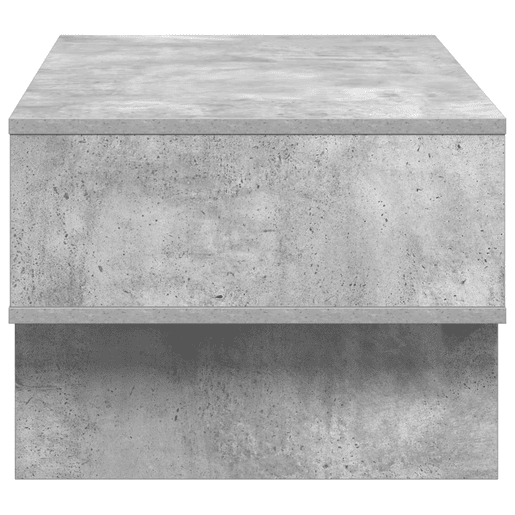 Mesa de Centro, Mesa baixa, Cinzento 80 x 46 x 35 cm Madeira processada