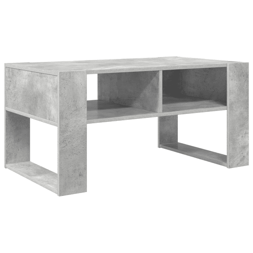 Mesa de Centro, Mesa baixa, Cinzento 92 x 53 x 45 cm Madeira processada