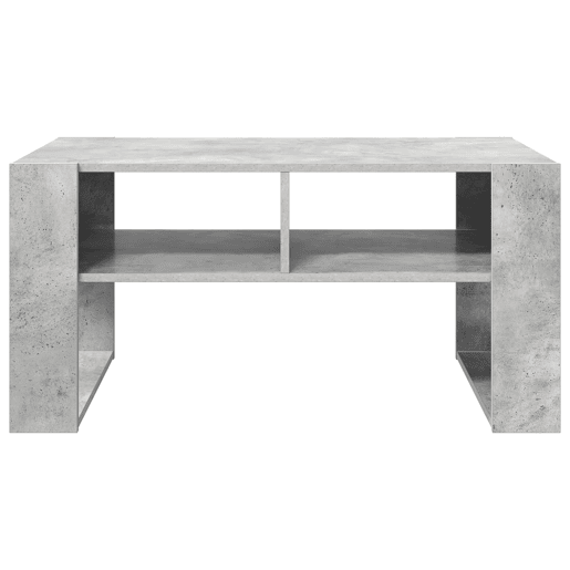 Mesa de Centro, Mesa baixa, Cinzento 92 x 53 x 45 cm Madeira processada