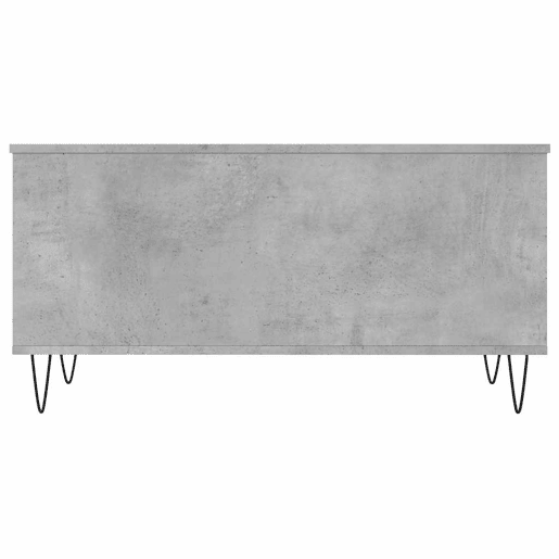 Mesa de Centro, Mesa baixa, 90x44,5x45 derivados de madeira cinzento cimento