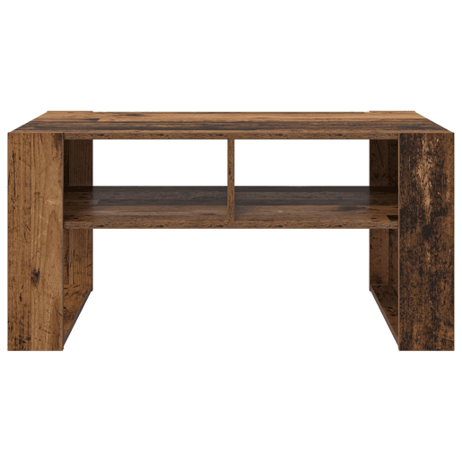 Mesa de Centro, Mesa baixa, com armazenamento Madeira antiga 92 x 53 x 45 cm