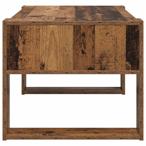 Mesa de Centro, Mesa baixa, com armazenamento Madeira antiga 92 x 53 x 45 cm
