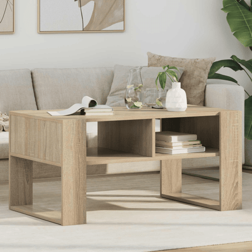Mesa de Centro, Mesa baixa, Carvalho Sonoma 92 x 53 x 45 cm