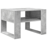 Mesa de Centro, Mesa baixa, Cinzento 66 x 53 x 45 cm Madeira processada