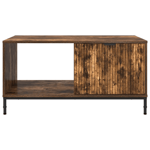 Mesa de Centro, Mesa baixa, com gaveta Carvalho Defumado 90 x 49 x 46 cm