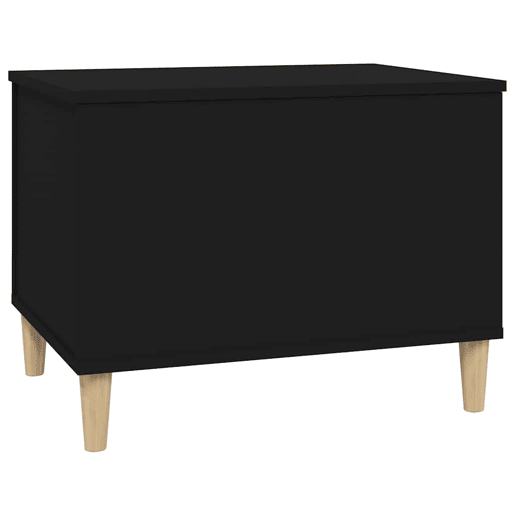 Mesa de Centro, Mesa baixa, 60x44,5x45 cm derivados de madeira preto