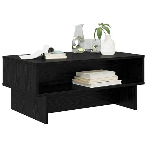 Mesa de Centro, Mesa baixa, Carvalho Preto 80 x 46 x 35 cm