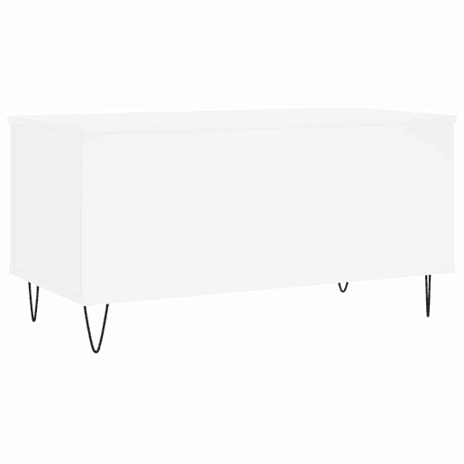 Mesa de Centro, Mesa baixa, 90x44,5x45 cm derivados de madeira branco