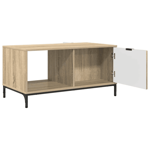 Mesa de Centro, Mesa baixa, com gaveta Carvalho Sonoma 90 x 49 x 46 cm