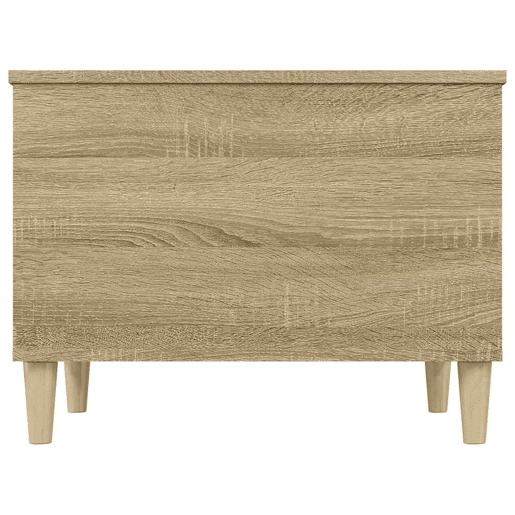 Mesa de Centro, Mesa baixa, 60x44,5x45 cm derivados madeira carvalho sonoma