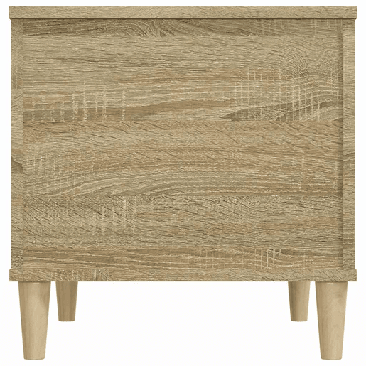 Mesa de Centro, Mesa baixa, 60x44,5x45 cm derivados madeira carvalho sonoma