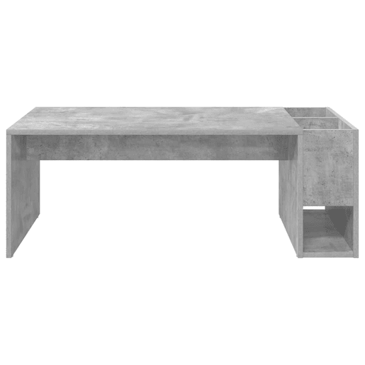 Mesa de Centro, Mesa baixa, Cinzento 101,5 x 50 x 37 cm Madeira processada Mesa de Centro, Mesa baixa, Cinzento 101,5 x 50 x 37 cm Madeira processada