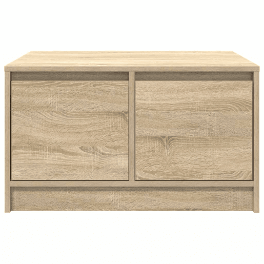 Mesa de Centro, Mesa baixa, com gavetas 70,5x70x40 cm carvalho sonoma