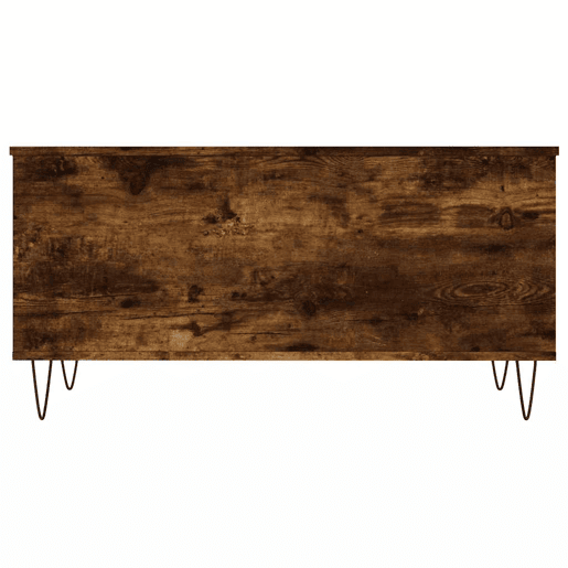 Mesa de Centro, Mesa baixa, 90x44,5x45 cm derivados madeira carvalho fumado