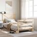 Estructura de cama individual para adultos Estructura de cama individual para adultos Natural