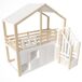 Cama alta para niños Cama alta para niños Natural/ Blanco