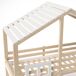 Cama alta para niños Cama alta para niños Natural/ Blanco