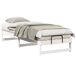 Estructura de cama individual para adultos Estructura de cama individual para adultos Blanco