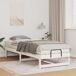 Estructura de cama individual para adultos Estructura de cama individual para adultos Blanco