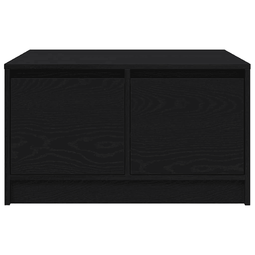 Mesa de Centro, Mesa baixa, com gavetas 70,5x70x40 cm carvalho preto