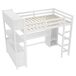 Cama alta para niños Cama alta para niños Blanco
