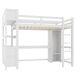 Cama alta para niños Cama alta para niños Blanco