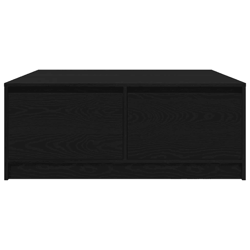 Mesa de Centro, Mesa baixa, com gavetas 100x100x40 cm carvalho preto
