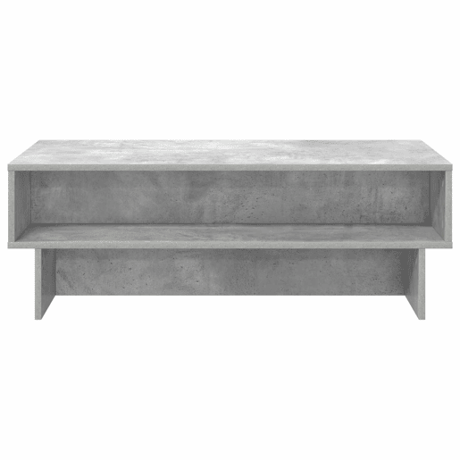 Mesa de Centro, Mesa baixa, Cinzento 100 x 46 x 35 cm Madeira processada