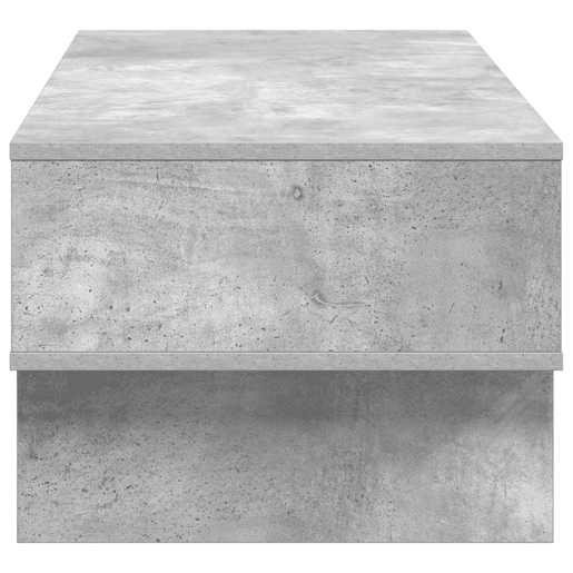 Mesa de Centro, Mesa baixa, Cinzento 100 x 46 x 35 cm Madeira processada