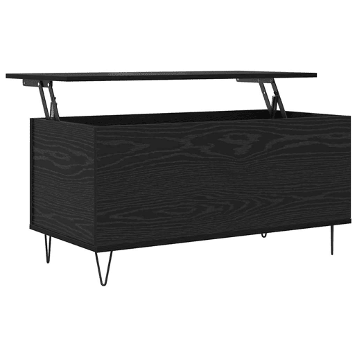 Mesa de Centro, Mesa baixa, Carvalho preto 90 x 44.5 x 45 cm