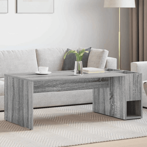 Mesa de Centro, Mesa baixa, Cinza Sonoma 101,5 x 50 x 37 cm