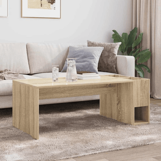 Mesa de Centro, Mesa baixa, Carvalho Sonoma 101,5 x 50 x 37 cm