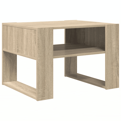 Mesa de Centro, Mesa baixa, Carvalho Sonoma 66 x 53 x 45 cm