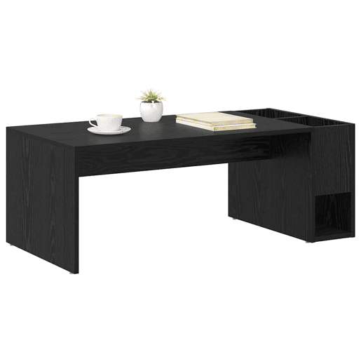 Mesa de Centro, Mesa baixa, Carvalho Preto 101,5 x 50 x 37 cm