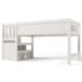 Cama alta para niños Cama alta para niños Blanco