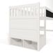 Cama alta para niños Cama alta para niños Blanco