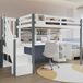 Cama alta para niños Cama alta para niños Blanco