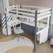 Cama alta para niños Cama alta para niños Blanco