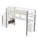 Cama alta para niños Cama alta para niños Blanco