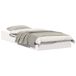 Estructura de cama individual para adultos Estructura de cama individual para adultos Blanco