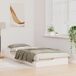 Estructura de cama individual para adultos Estructura de cama individual para adultos Blanco
