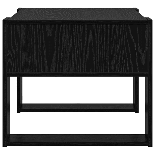 Mesa de Centro, Mesa baixa, com armazenamento Carvalho Preto 66 x 53 x 45 cm