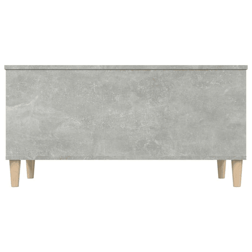 Mesa de Centro, Mesa baixa, 90x44,5x45 derivados de madeira cinzento cimento