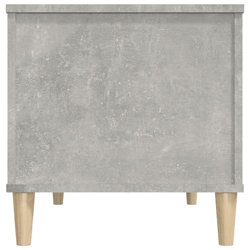 Mesa de Centro, Mesa baixa, 90x44,5x45 derivados de madeira cinzento cimento