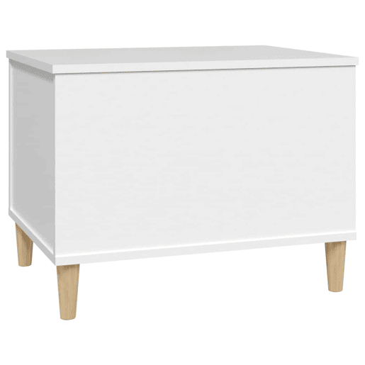 Mesa de Centro, Mesa baixa, 60x44,5x45 cm derivados de madeira branco